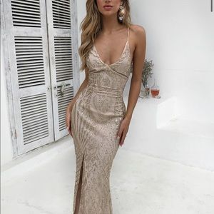 Prom Dress from Chiffon boutique new with tags US size 2/xs